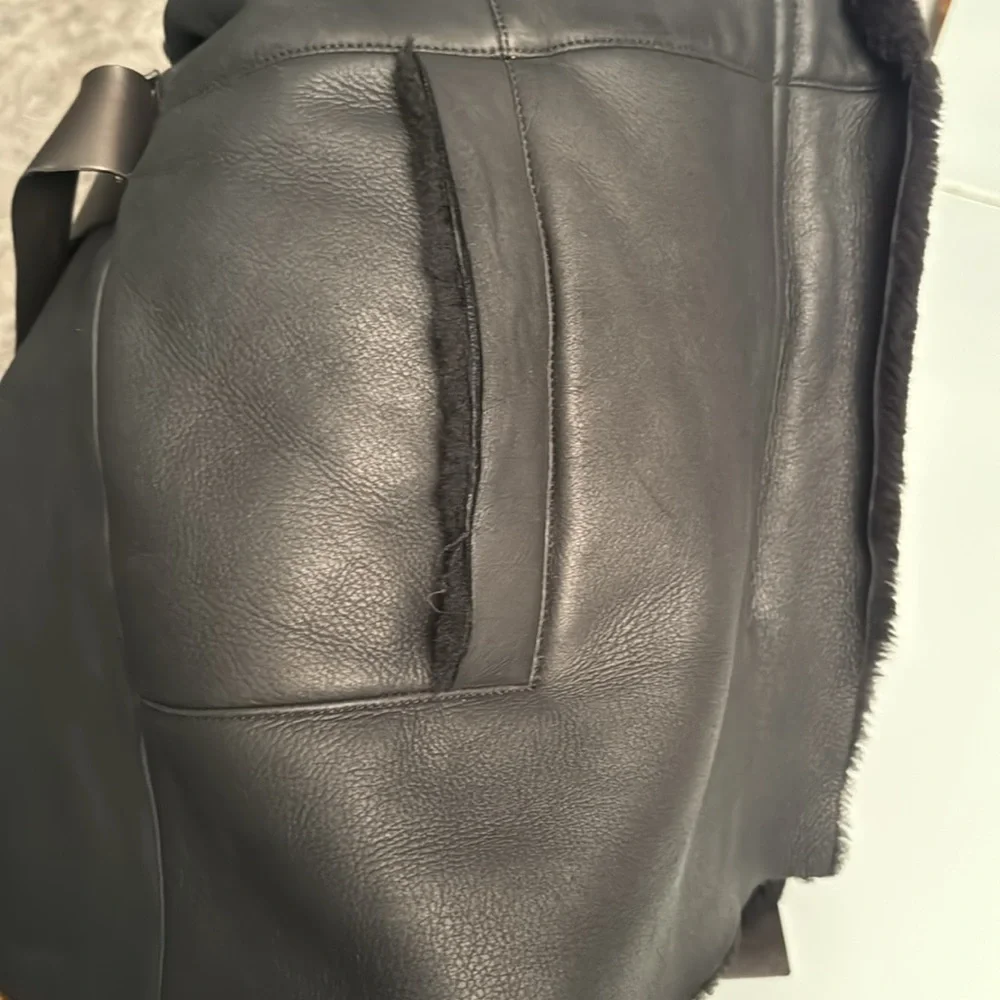 SALE‼️Gucci Leather Coat - Picture 14 of 17